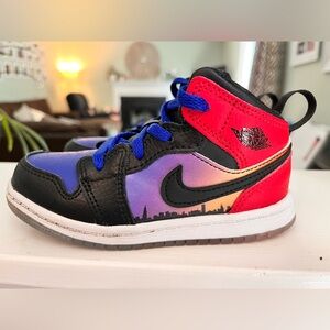 Nike Air Jordan 1 Mid SS GS “Skyline” Toddler size 8.5